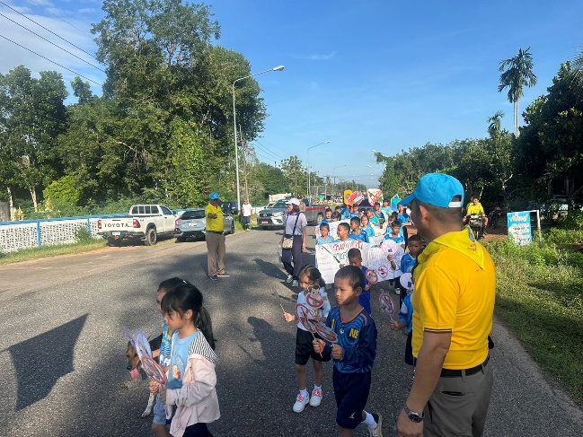 กิจกรรมกีฬาสี“น้ำใสเกมส์” ณ โรงเรียนบ้านน้ำใส